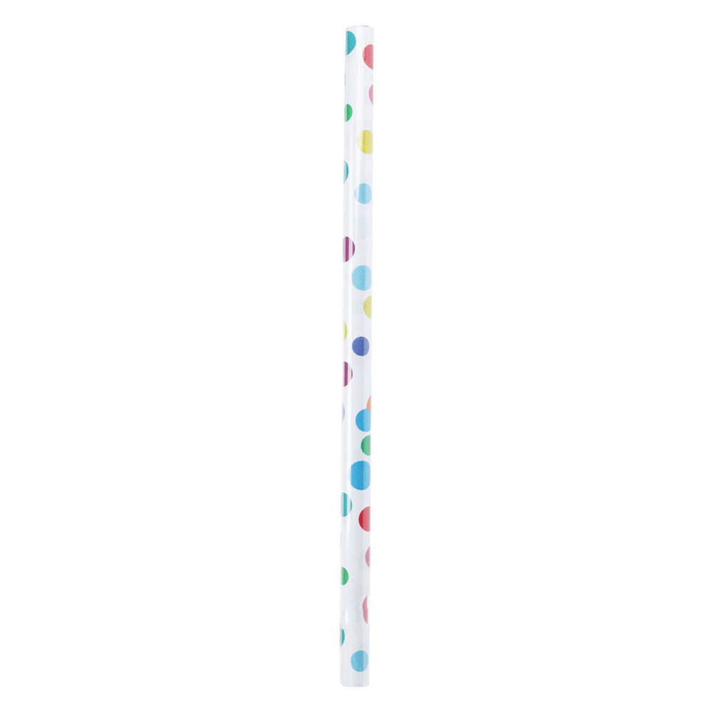 Cadeaupapier stippen, 4mtr.