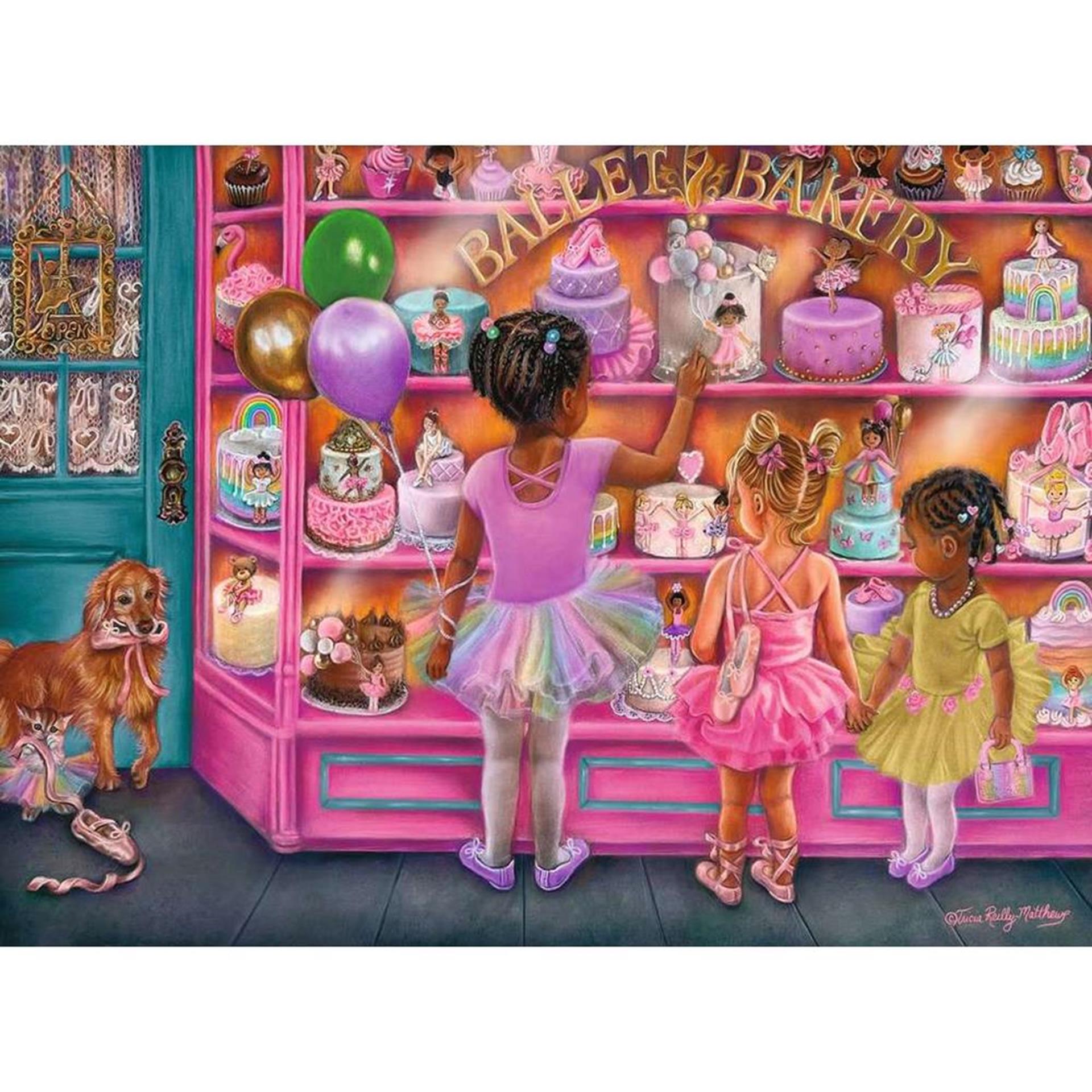 Ravensburger puzzel ballet bakery 100st