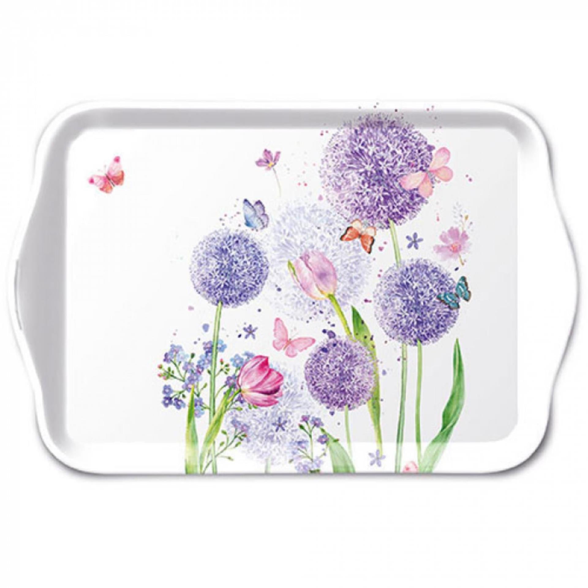 Ambiente tray flower beauty 13x21cm