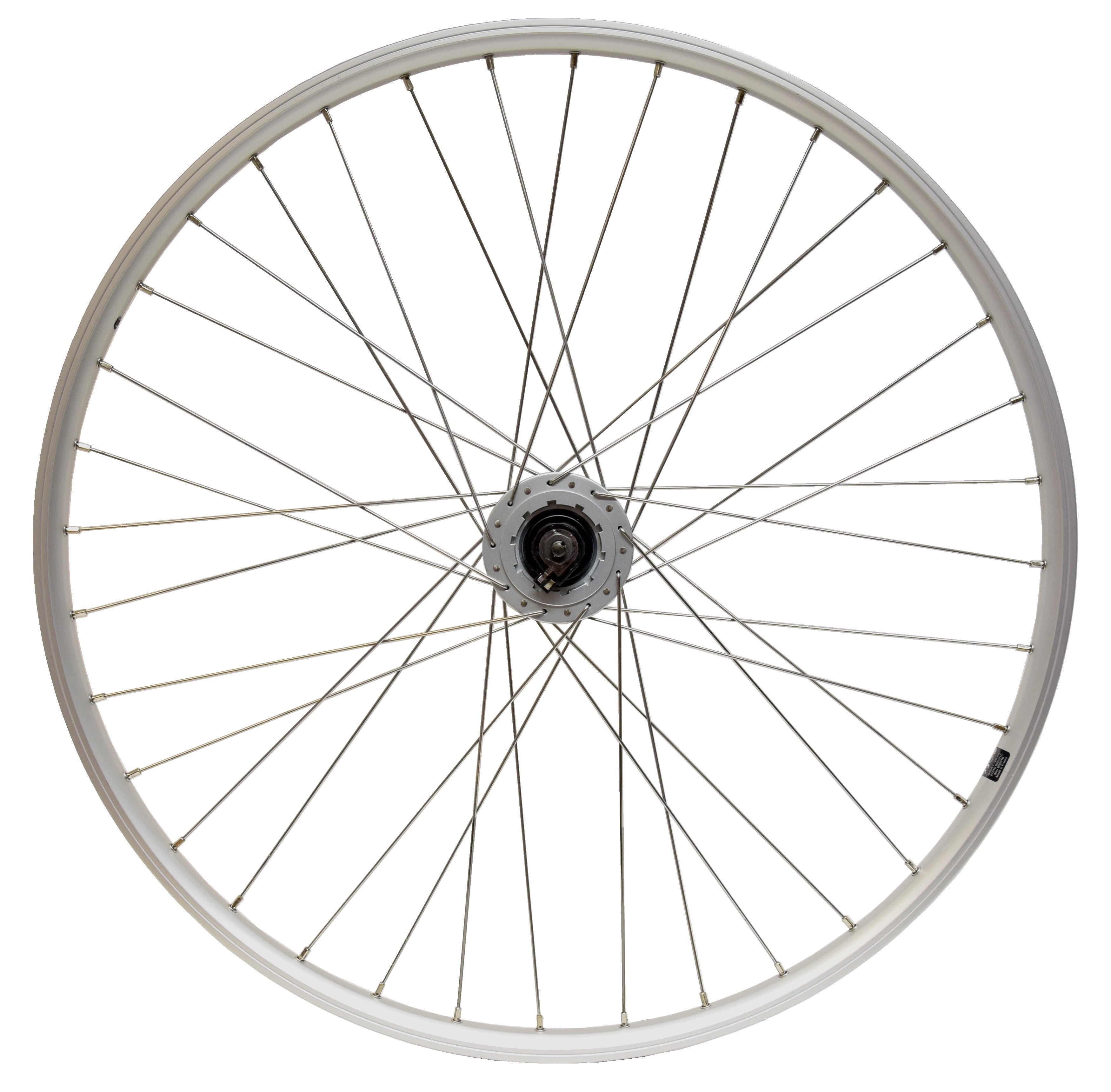 Shimano cordo voorwiel 28 21-622 nexus rollerbrake dynamo 2,4w zilver
