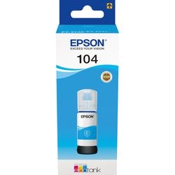 Inktnavulling epson 104 origineel cyaan