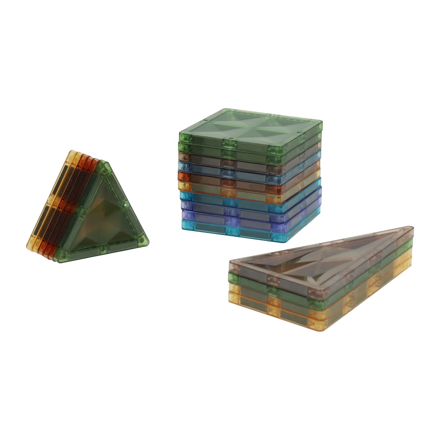 Magnetische bouwstenen 5 vormen - 20st.