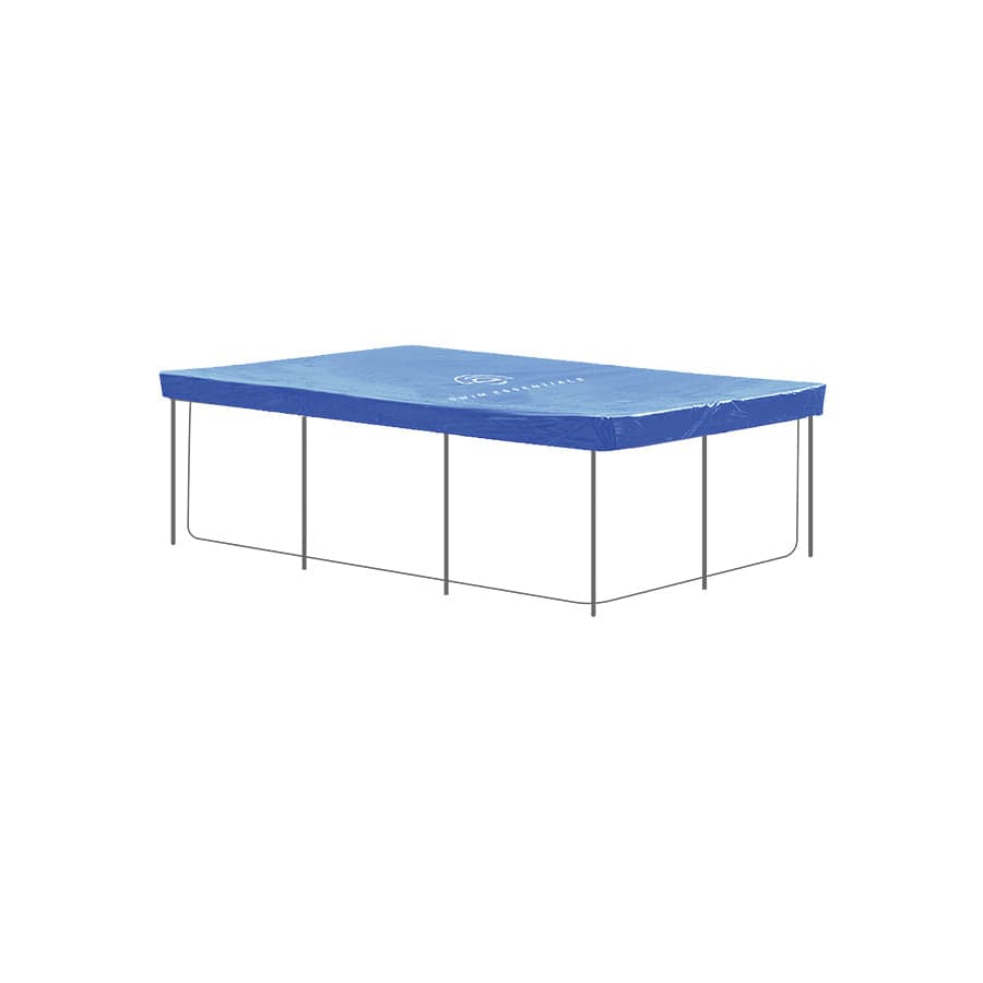 Elegantie | blauw afdekzeil zwembad - 160 x 260 cm