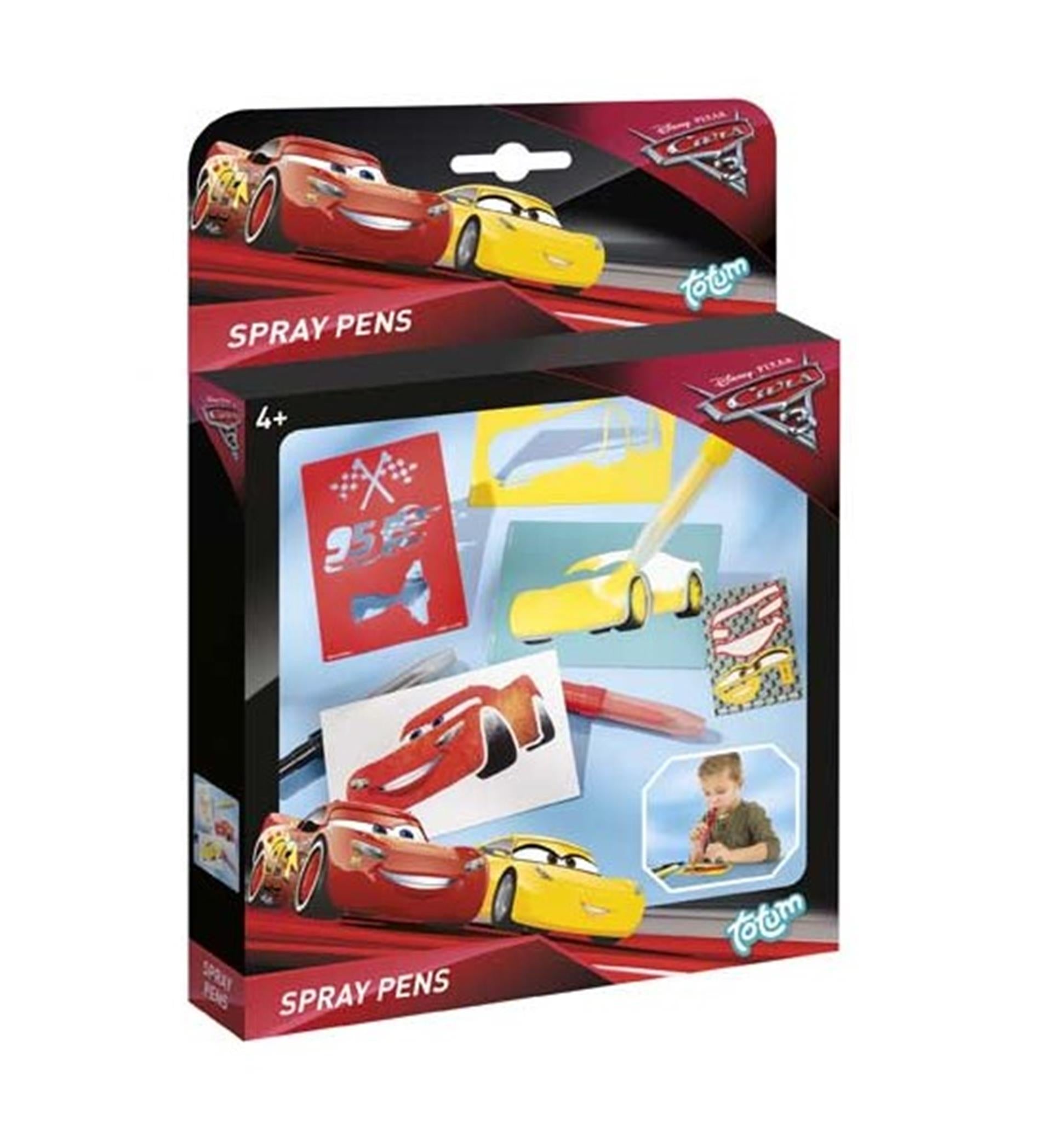 Totum disney cars spraypens