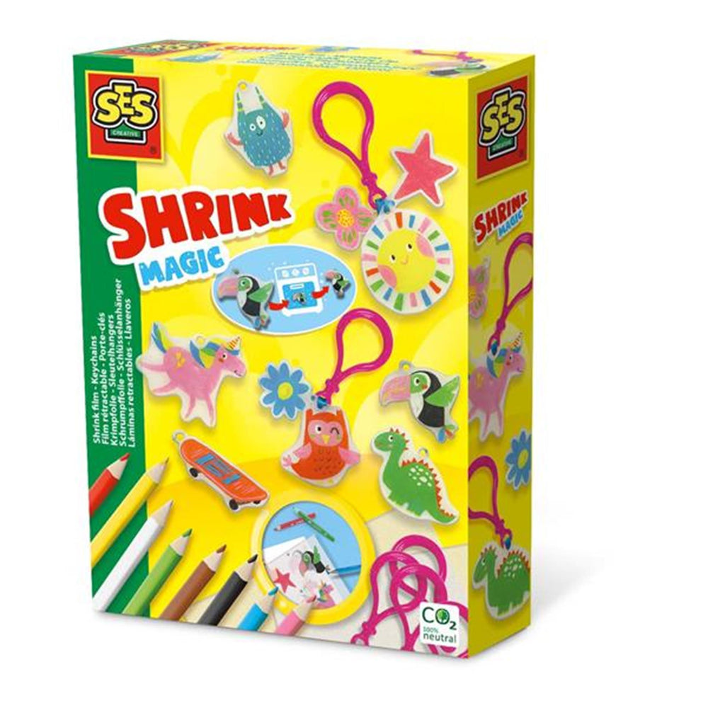 SES Creative Krimpfolie-sleutelhangers