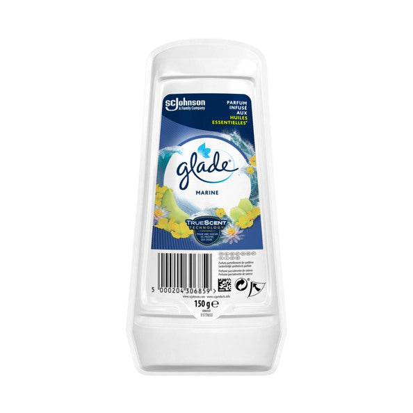 Glade gel luchtverfrisser marine (8x 150gr)