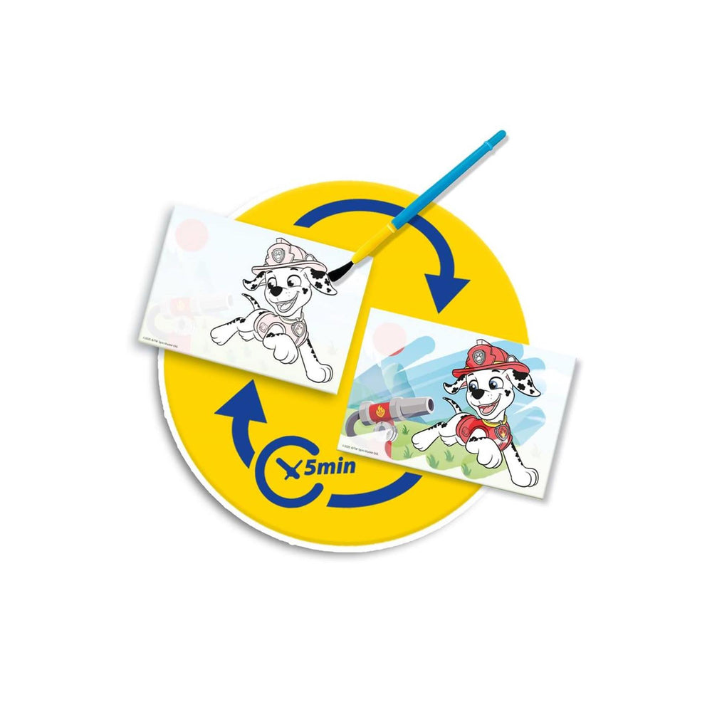 Ses paw patrol - kleuren met water
