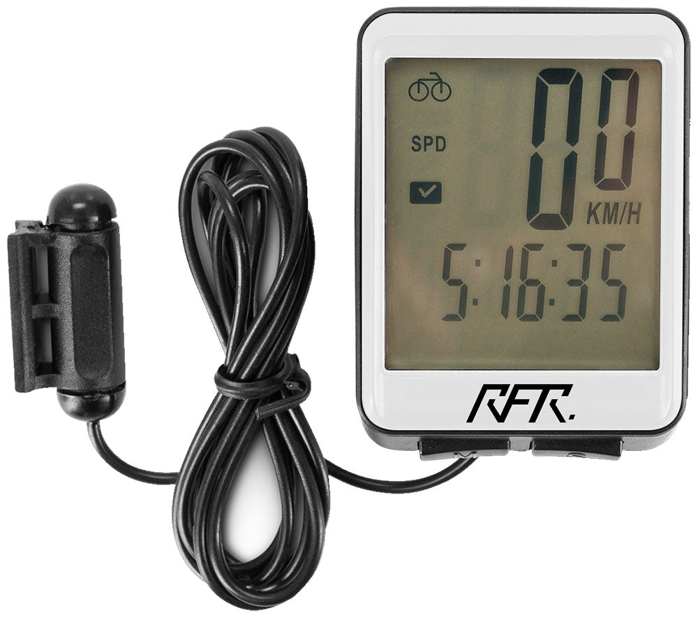 Rfr cmpt cycle computer | white