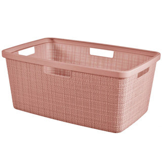 Curver jute wasmand 46l rose dawn