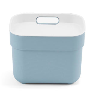 Curver ready to collect prullenbak - 5 liter - blauw lichtgrijs