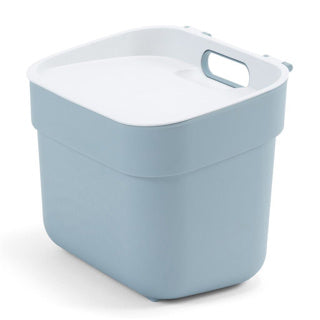Curver ready to collect prullenbak - 5 liter - blauw lichtgrijs