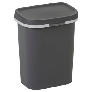 Curver mistral afvalbak plat 10l antraciet
