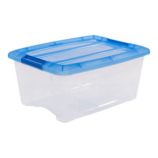 Iris topbox 15l 39x29x18,6 cm blauw