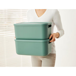 Rotho decoratie opbergbox albula light 12 l maretak groen