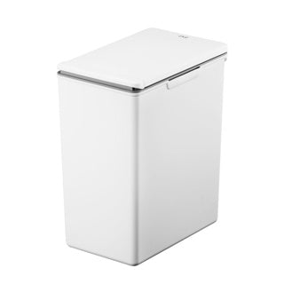 Eko - morandi touch 20 liter - plastic - wit - prullenbak