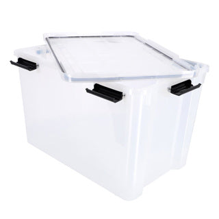 Iris luchtdichte box 70l transparant 60x40x40 cm