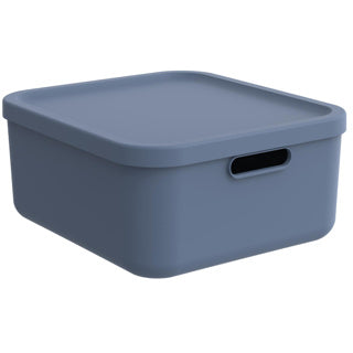 Decoratie opbergbox albula light 20 l horizon blauw