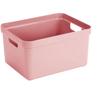 Sunware sigma home opbergbox 32l - 44.5x34.5x24.3 cm - roze