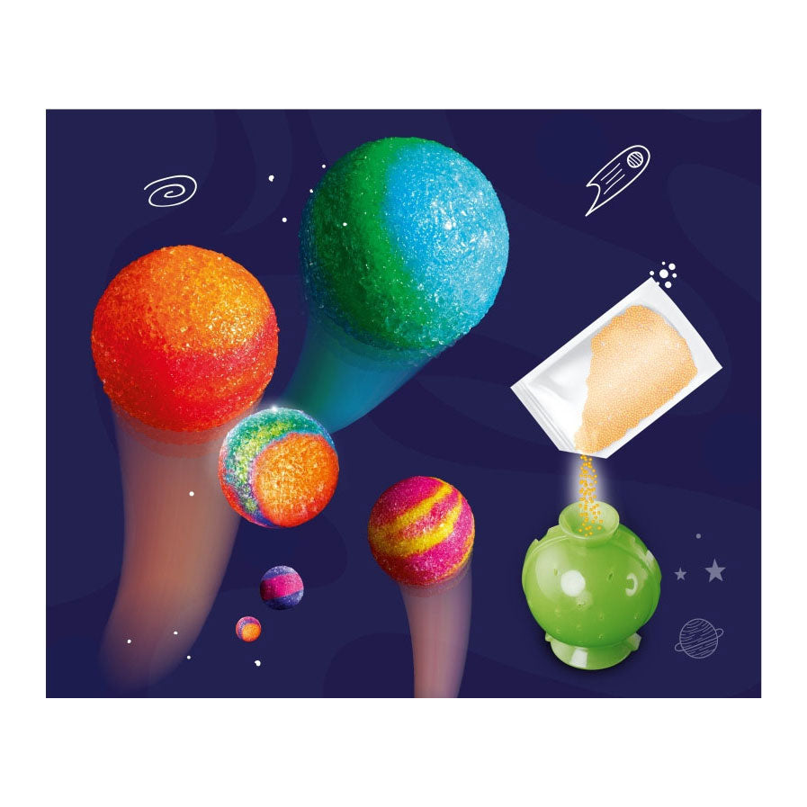 Kosmos stuiterende planeten maken
