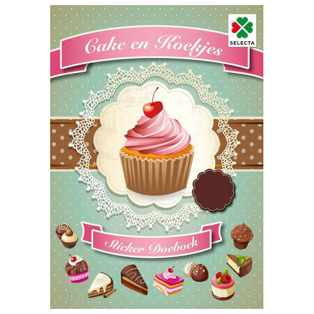 Taart en Koekjes Sticker Doeboek