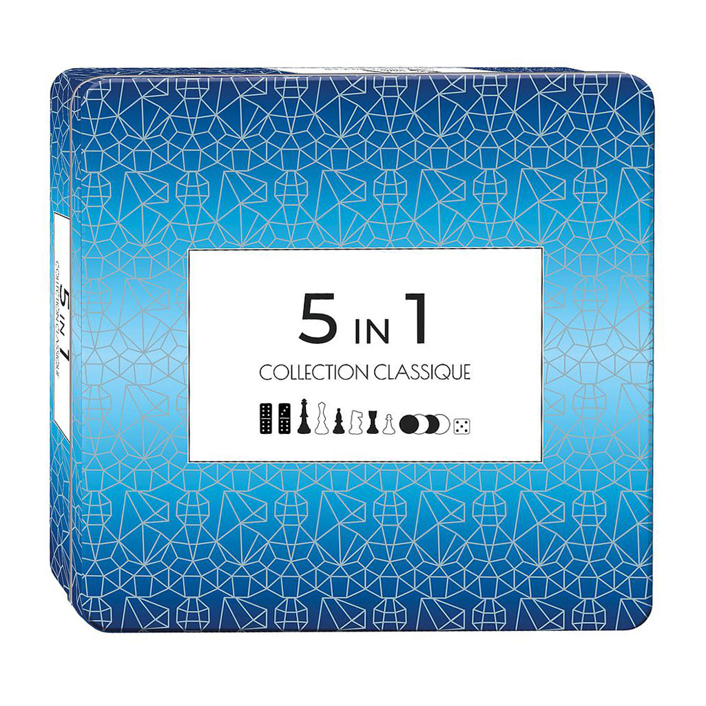 Tactic houten spellen, 5in1