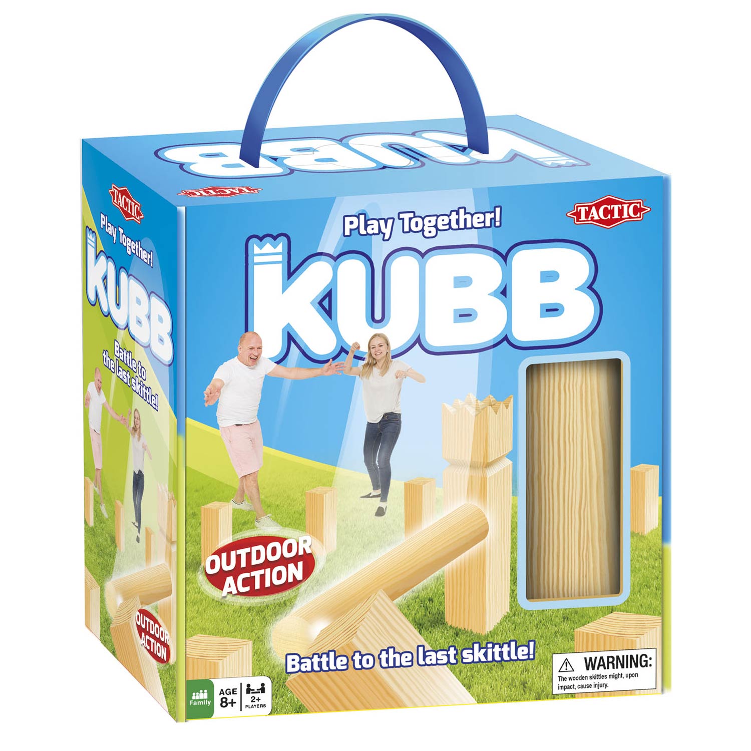 Tactic kubb viking houten werpspel