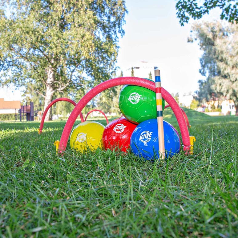 Tactic voetbal croquet set