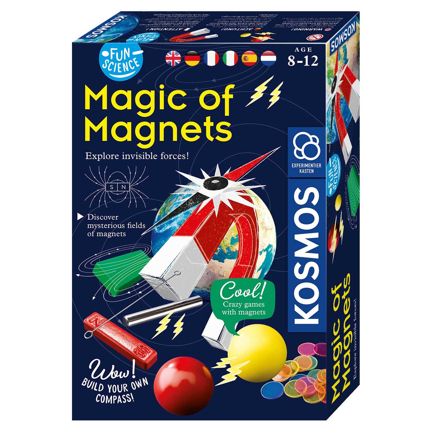 Kosmos magneten experimentenset