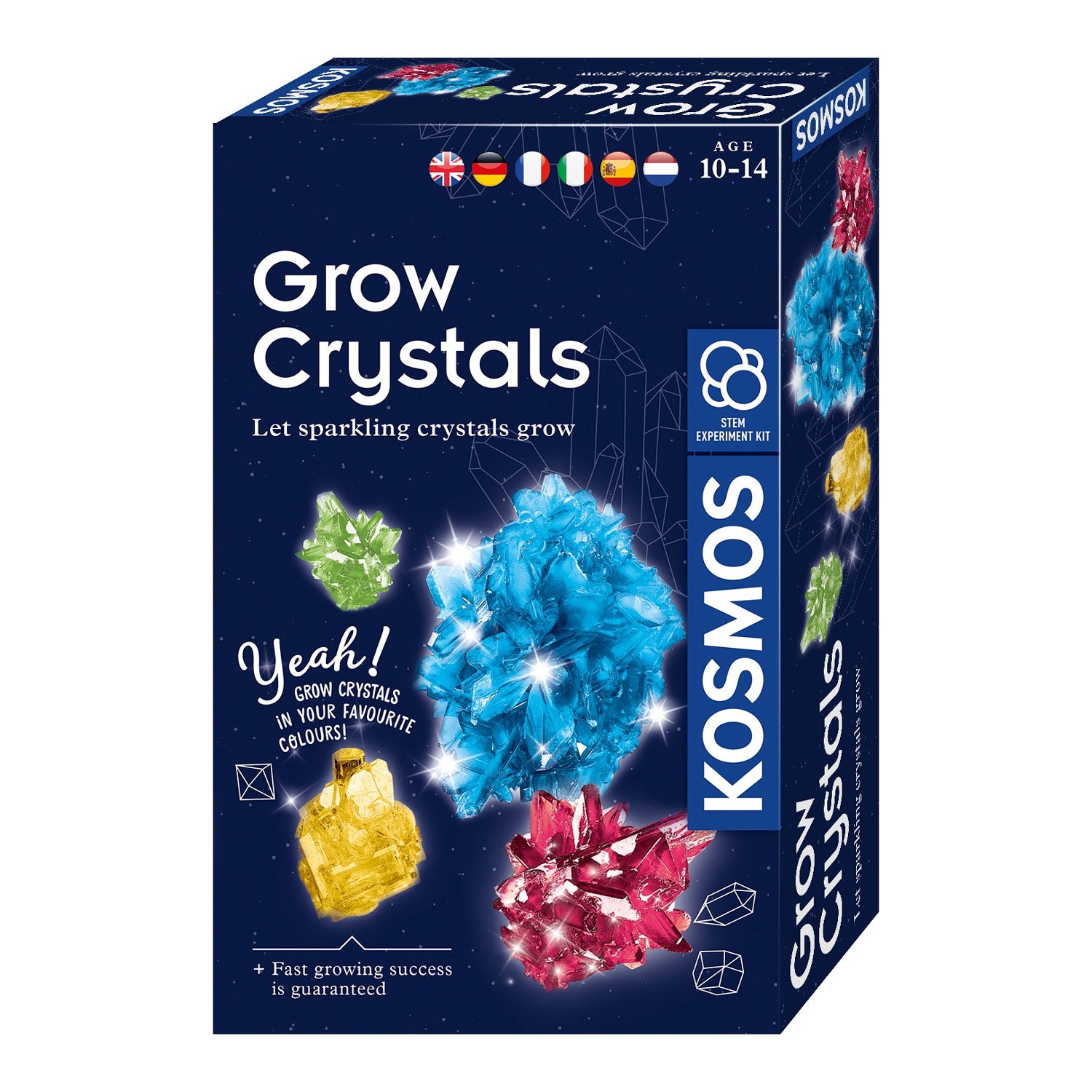 Kosmos groei je eigen kristallen