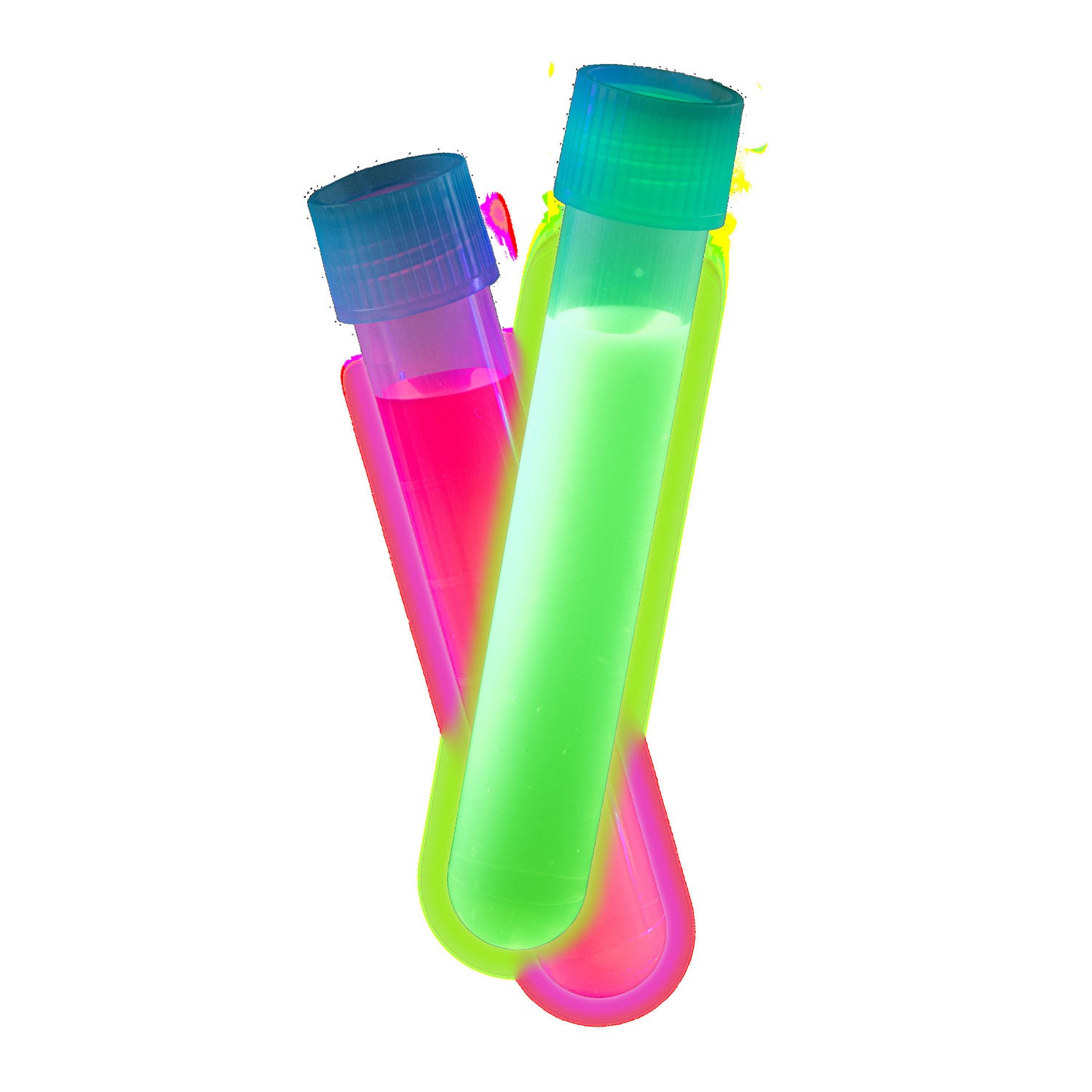 Kosmos Neon Glow Experimenten