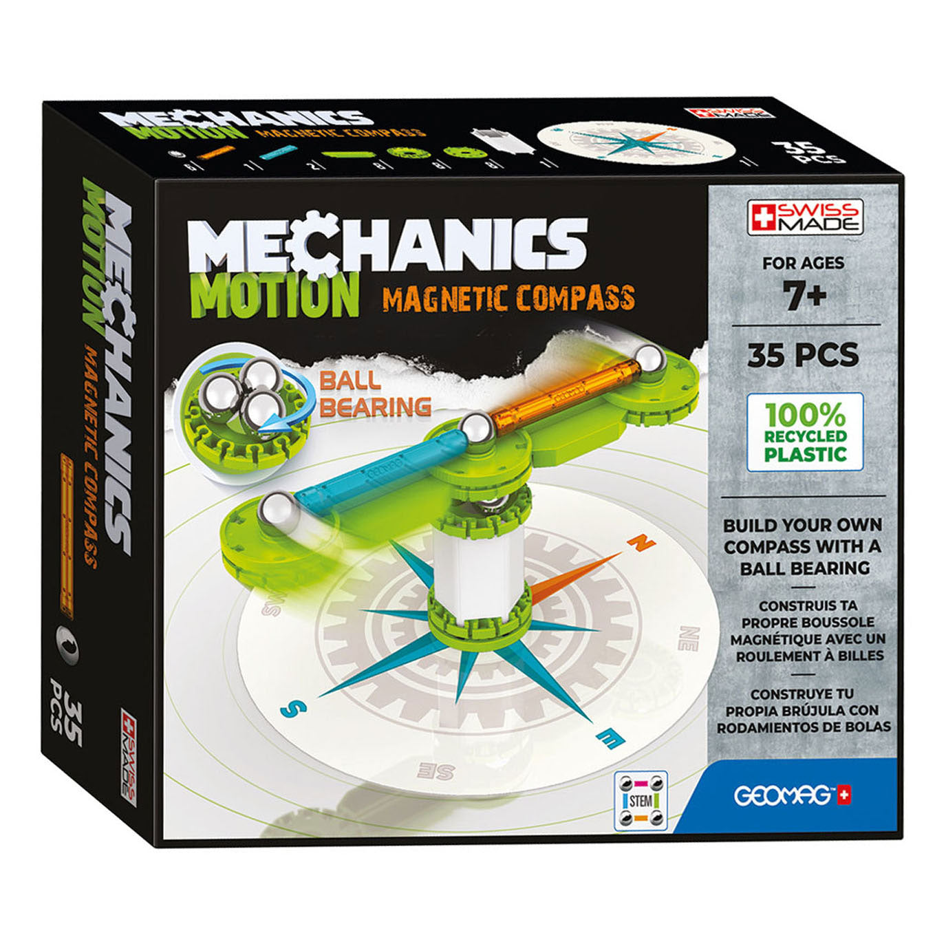 Geomag Mechanics Motion RE Kompas, 35dlg.