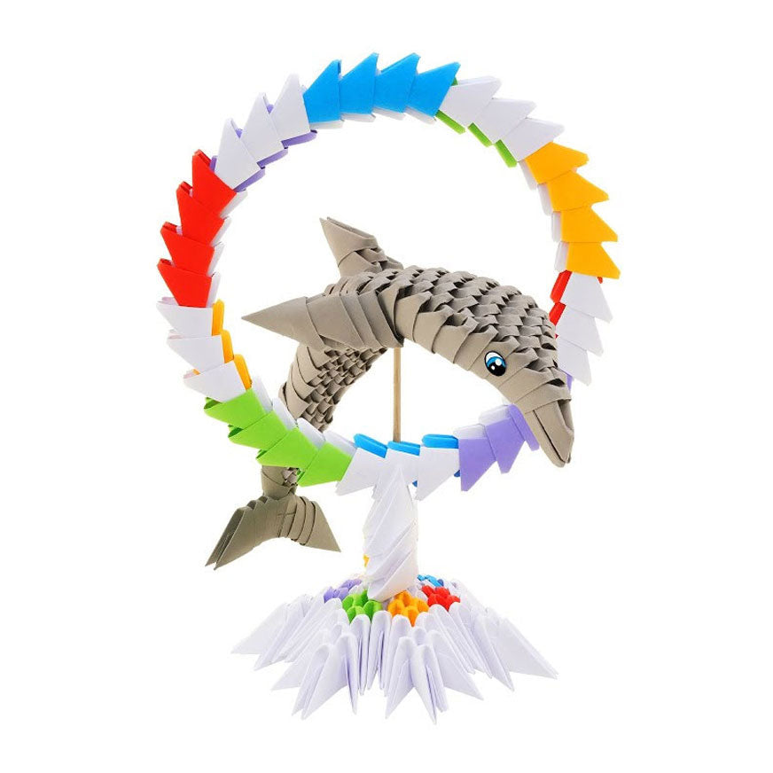 Selecta origami 3d - dolfijn, 343dlg.