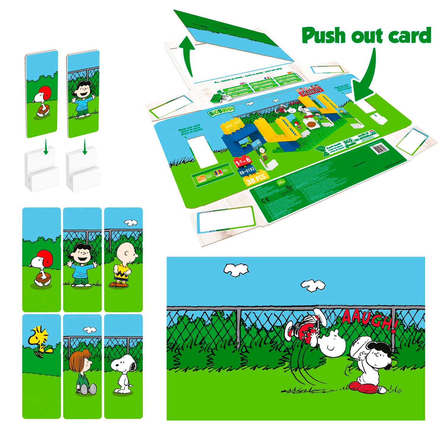 Biobuddi snoopy - american football - 38dlg.