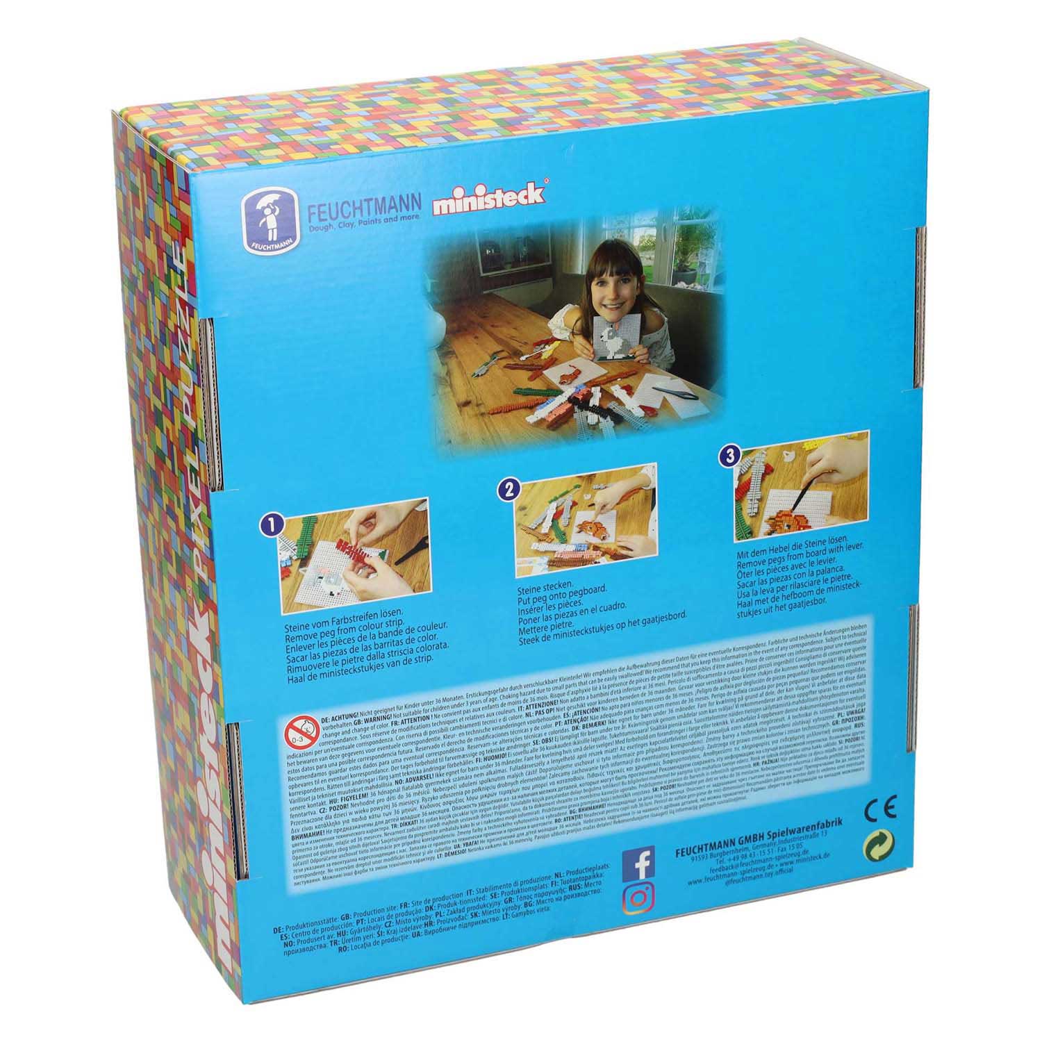 Ministeck familieset mega fun - xxl doos, 4000st.