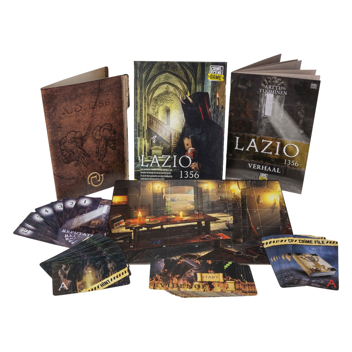 Tactiek Plaats delict Lazio 1356 NL Bordspel