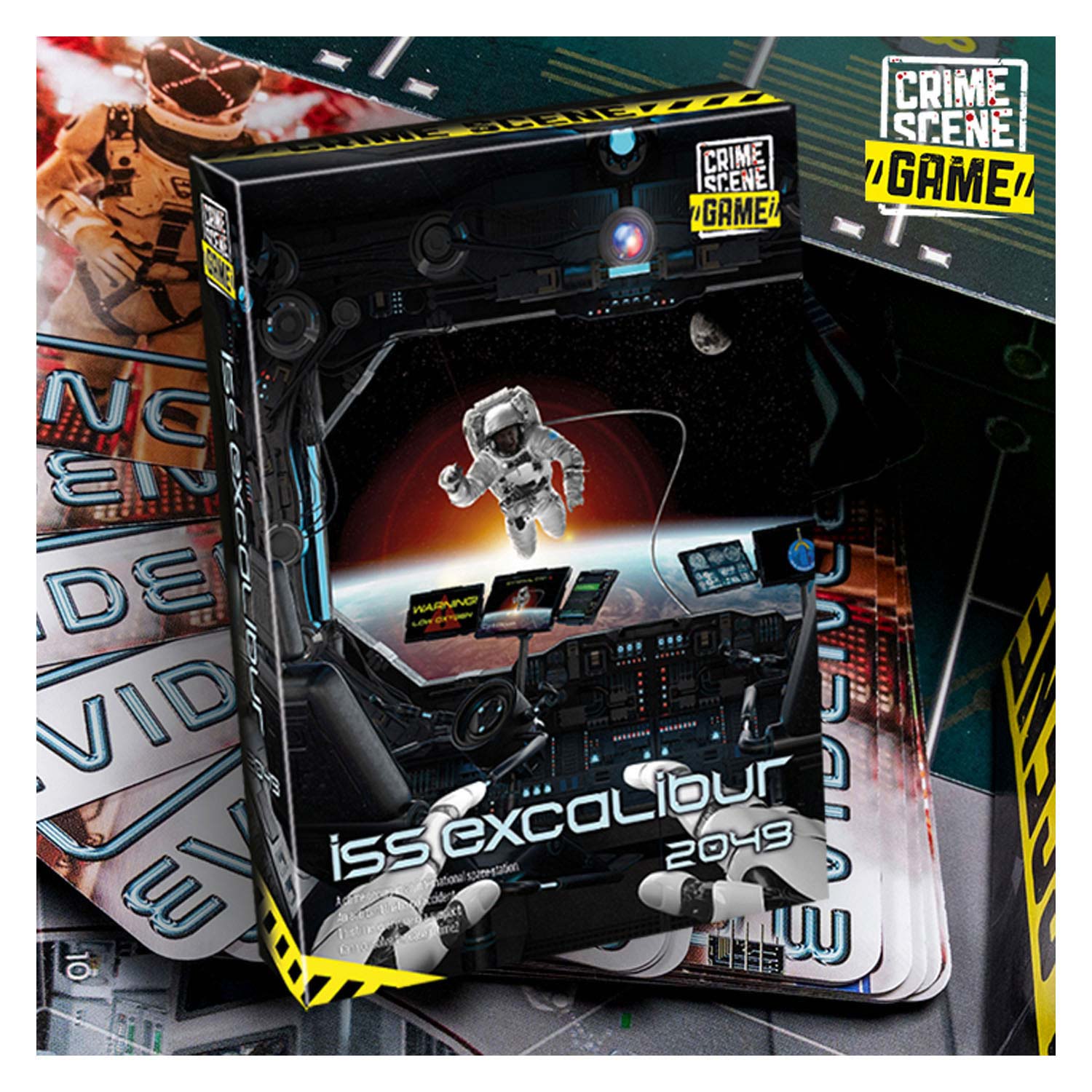 Tactische misdaadscène ISS Excalibur NL Bordspel