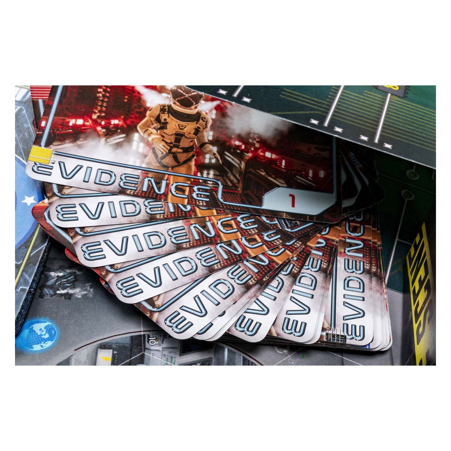 Tactische misdaadscène ISS Excalibur NL Bordspel