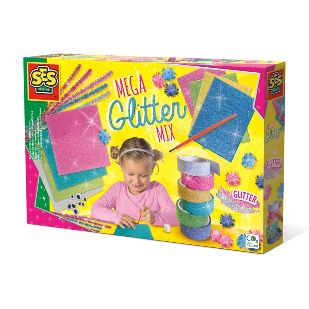 SES Mega Glitter Knutselset
