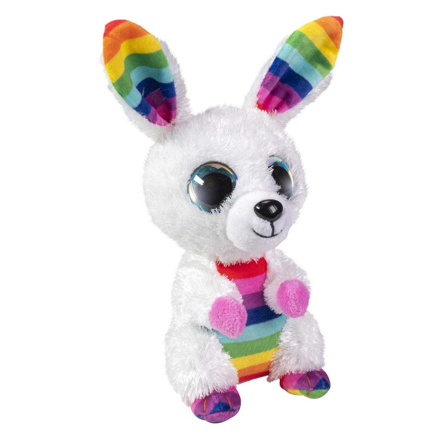 Lumo Stars Knuffel - Konijn Regenboog, 15cm
