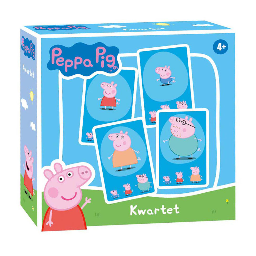 Selecteer een Peppa Pig kwartet