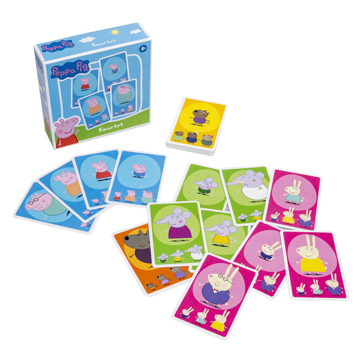 Selecteer een Peppa Pig kwartet
