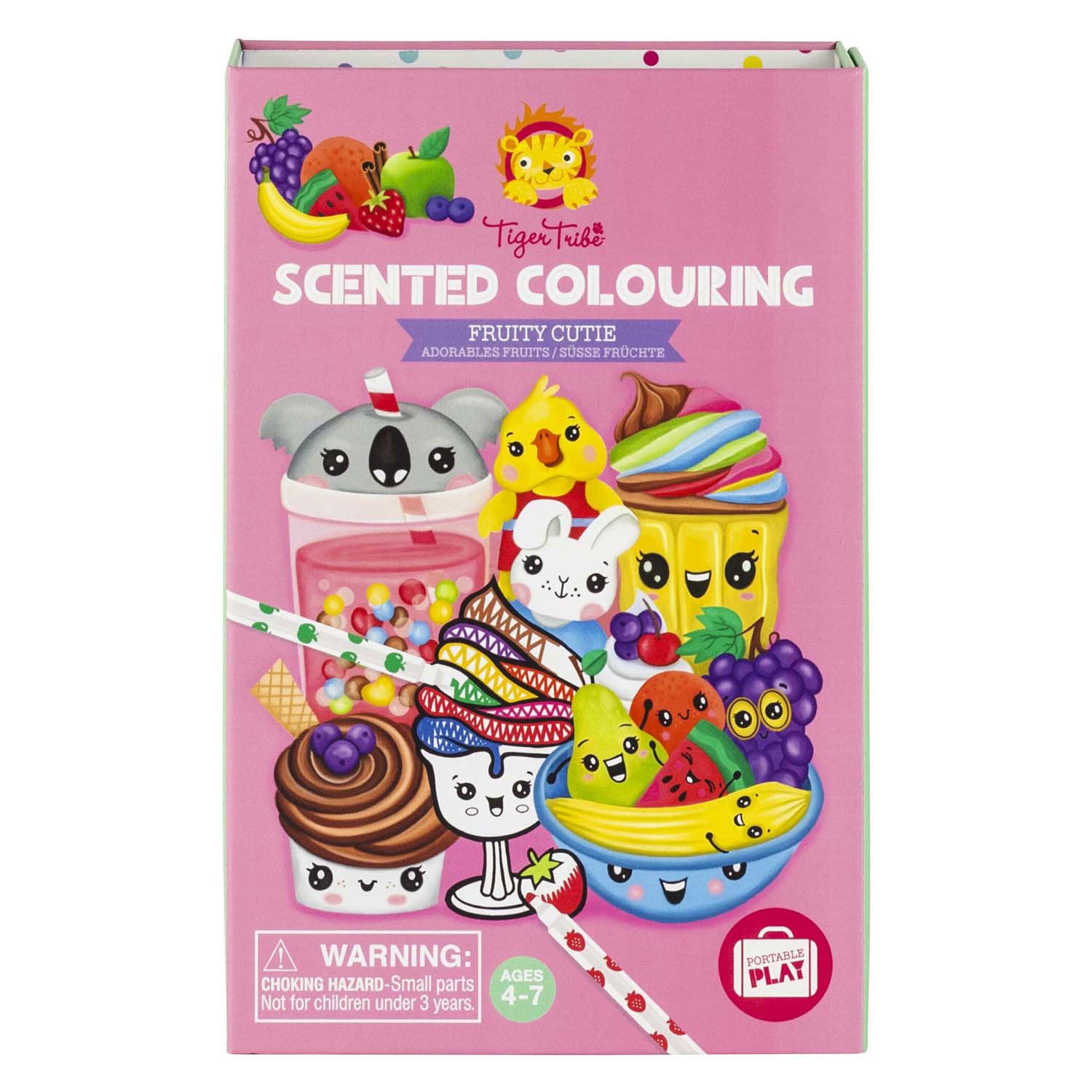 Selecta kleurplaten met geurtjes - fruity cutie