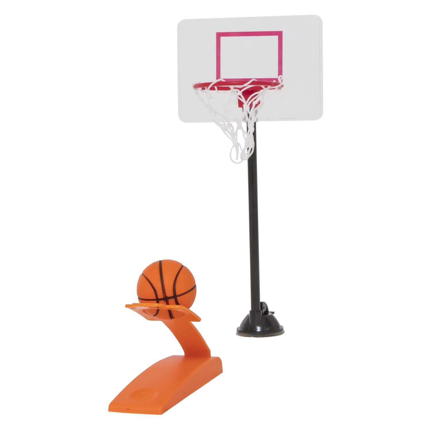 Selecta basketbalspel - schieten met hoepels