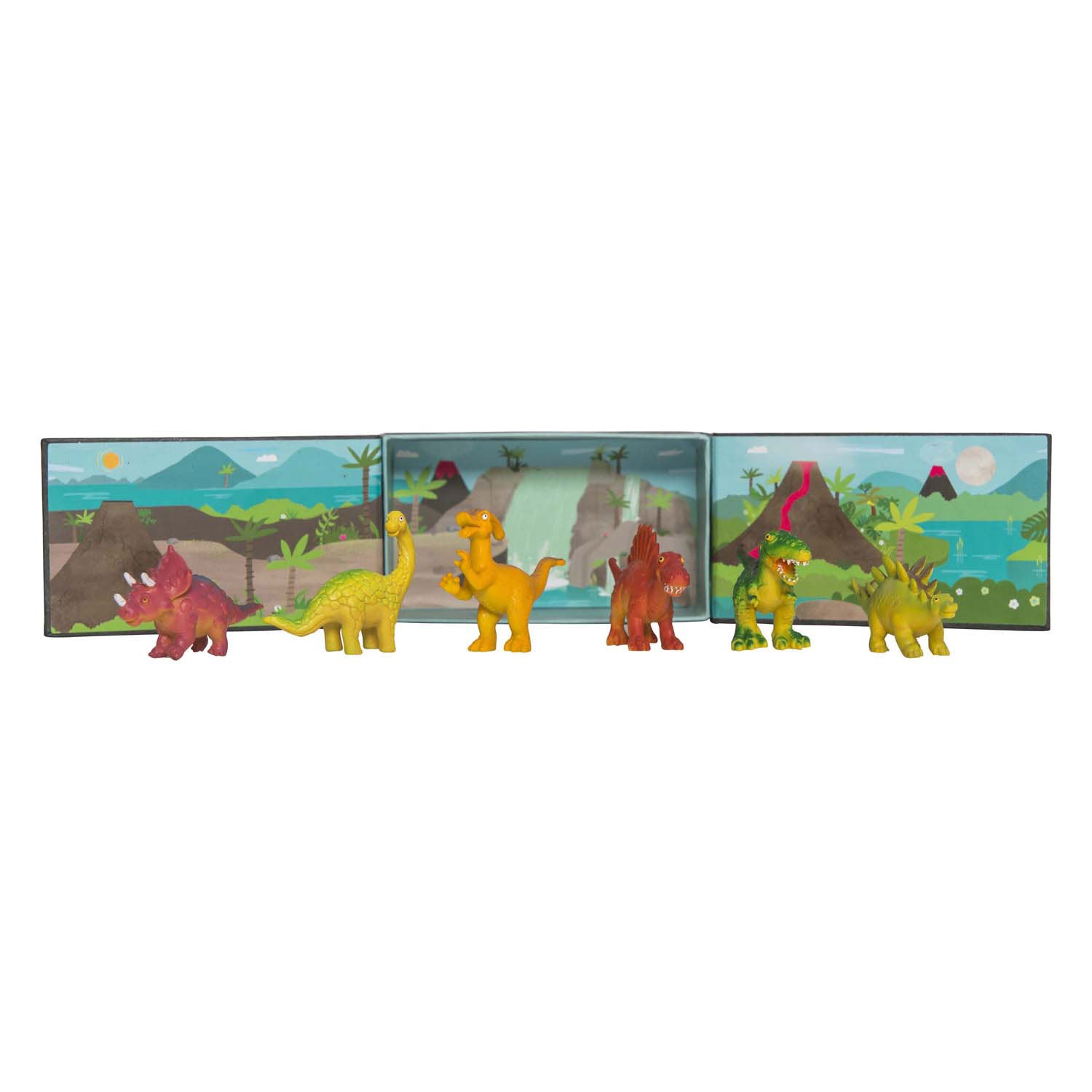 Selecteer een stam van dinosaurussen figuren speelset