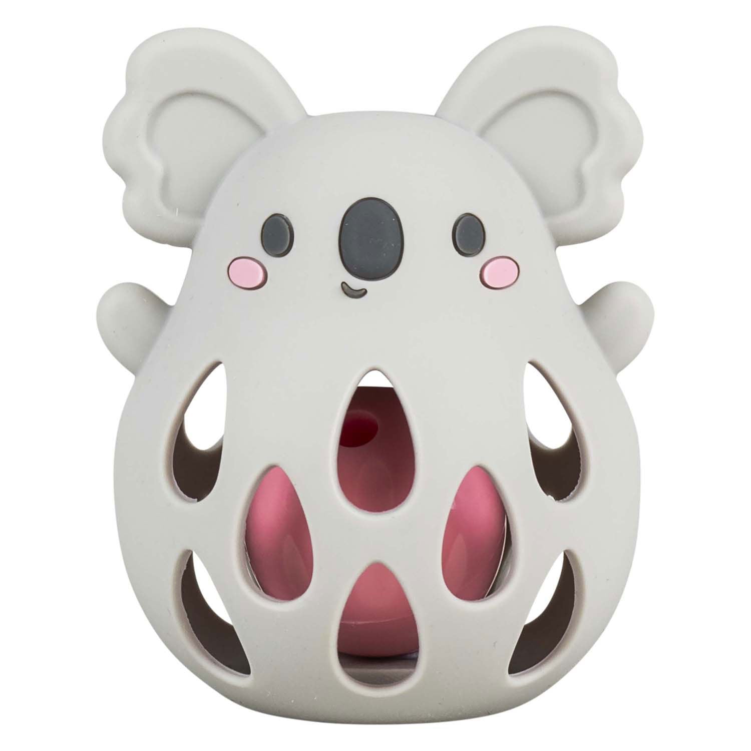 Selecta siliconen rammelaar - koala
