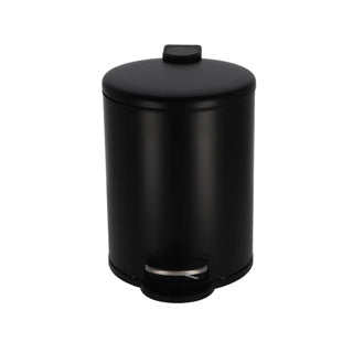 Daily home pedaalemmer 5l mat zwart