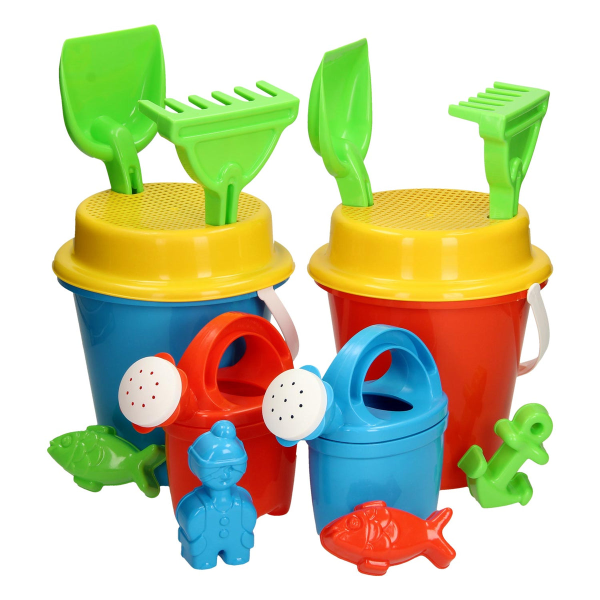 Androni colorful bucket set