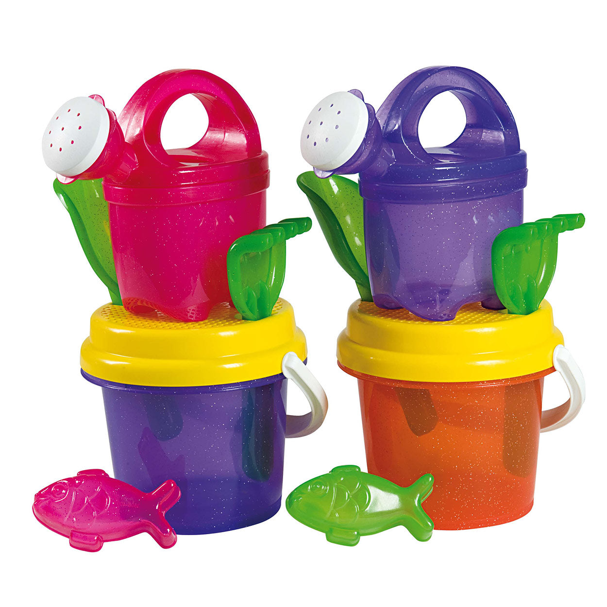 Androni glitterstrengenset, 6dlg.