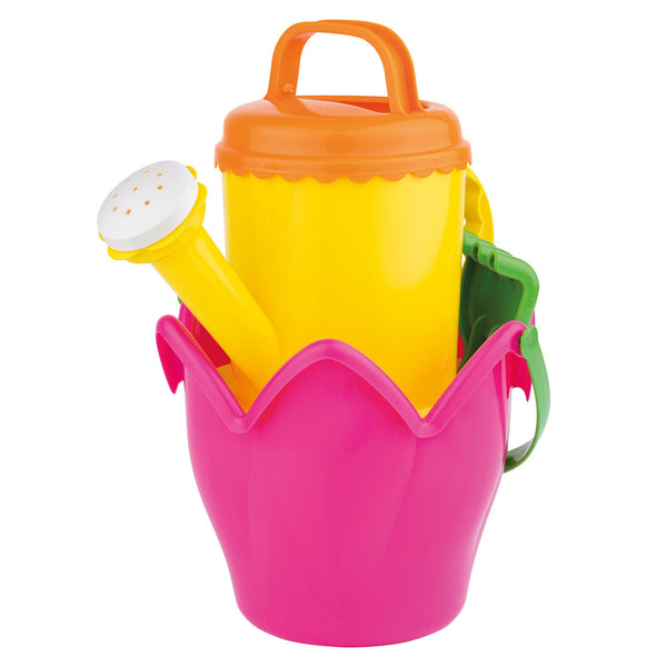 Androni flower bucket with accessories, 5-piece.