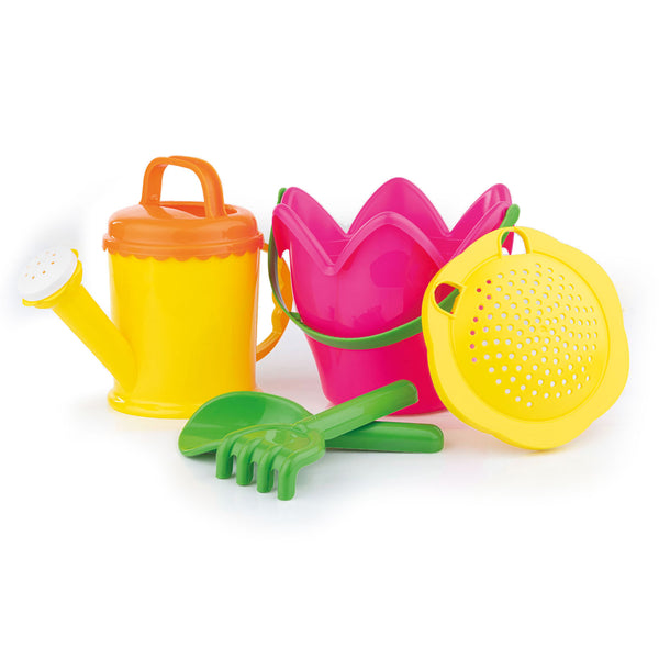 Androni flower bucket with accessories, 5-piece.